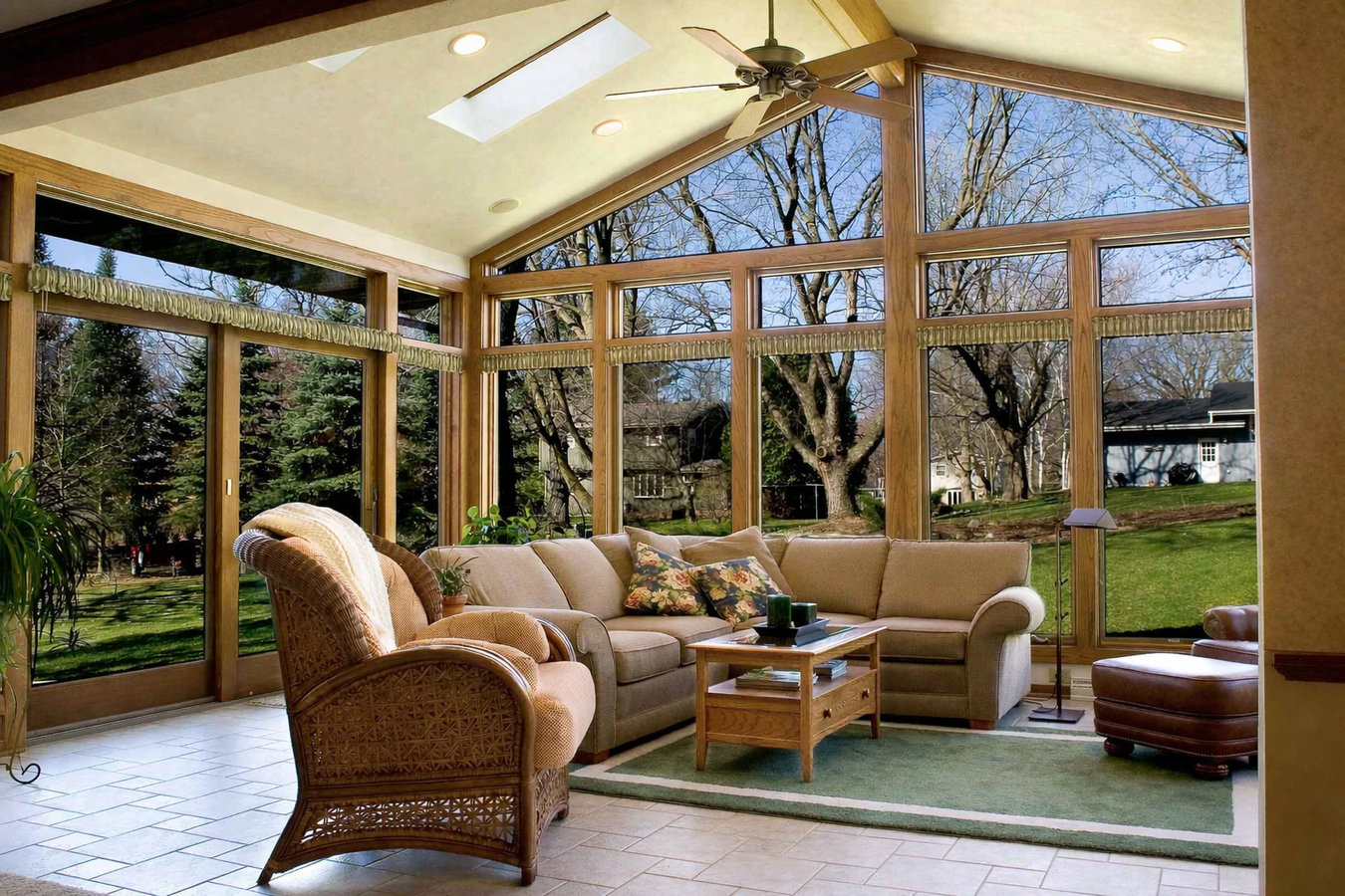 Deck-to-sunroom conversion in Fort Lauderdale, FL