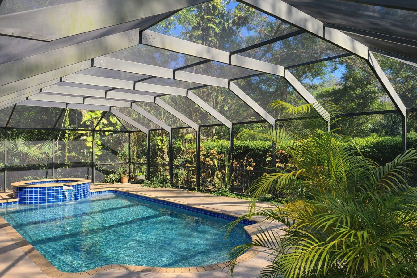 Screen room installation in Fort Lauderdale, FL